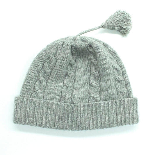BABY CASHMERE CABLE HAT STITCH-1