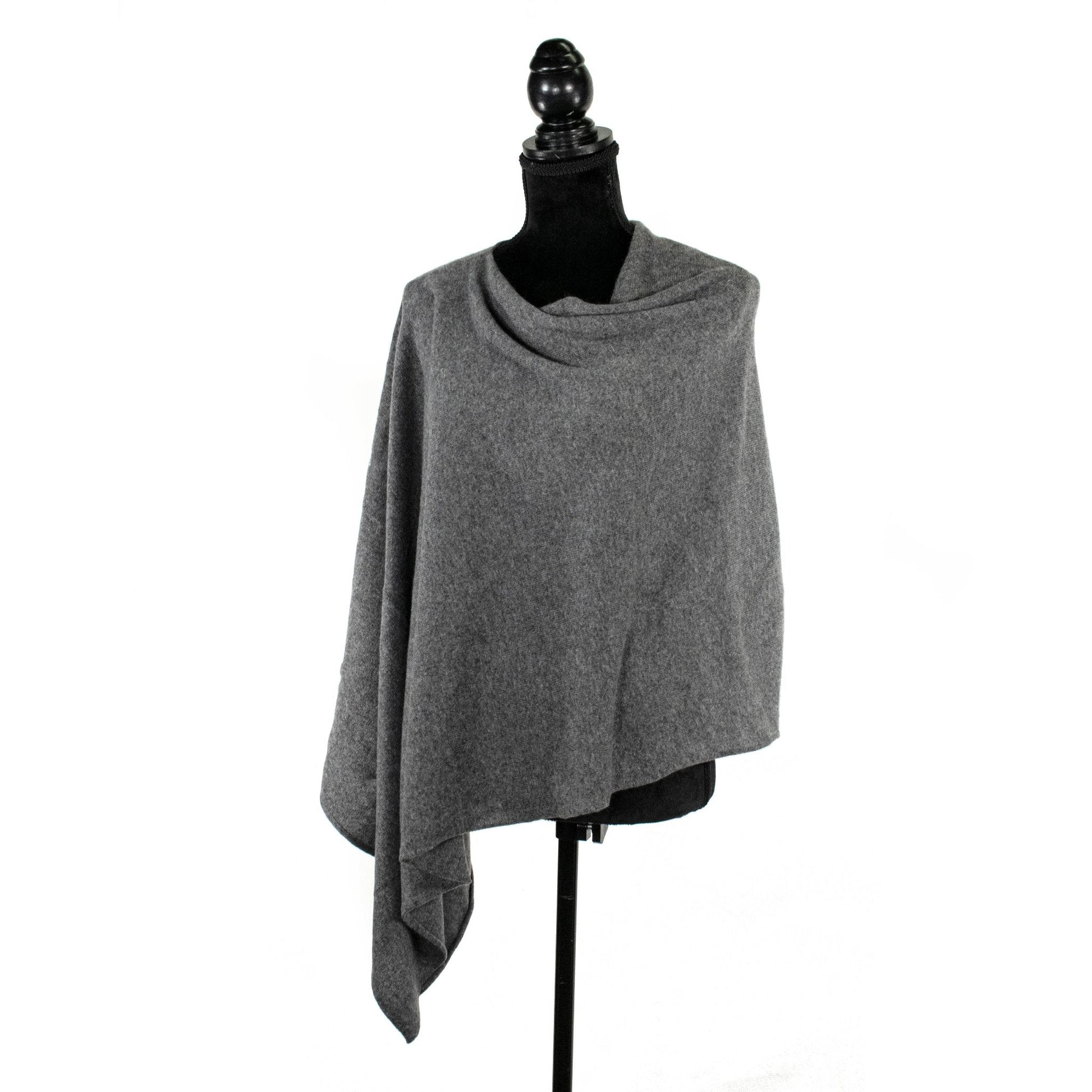 CASHMERE PONCHO-13