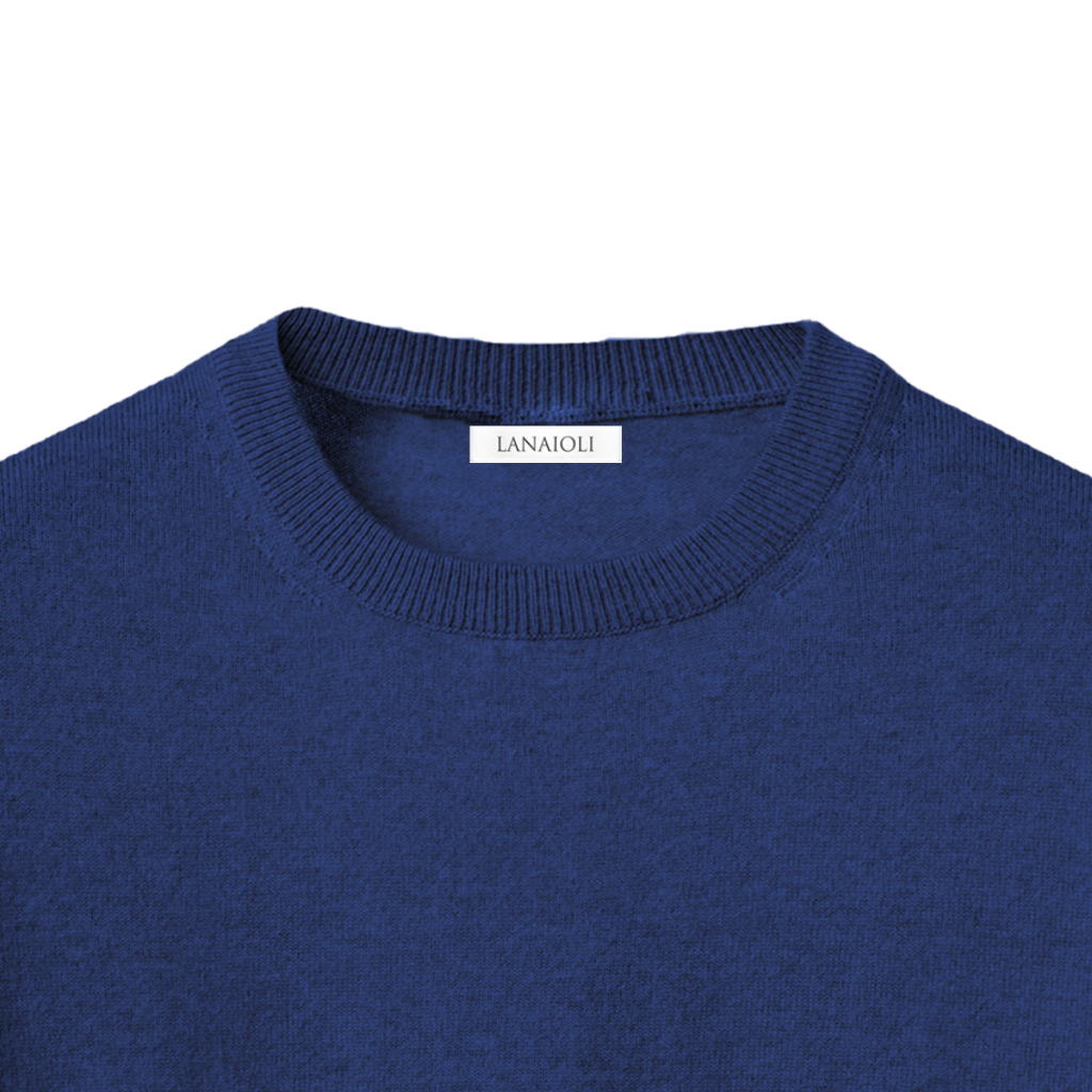 Cashmere Men's Crew Neck Sweater-2