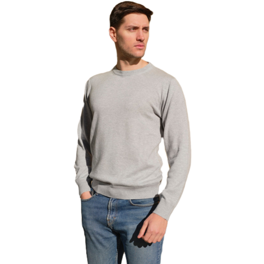 Cashmere Men's Crew Neck Sweater-0