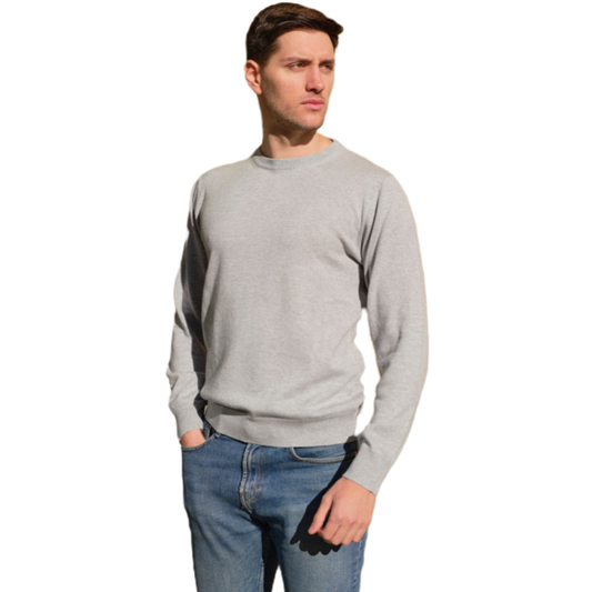 Cashmere Men's Crew Neck Sweater-0
